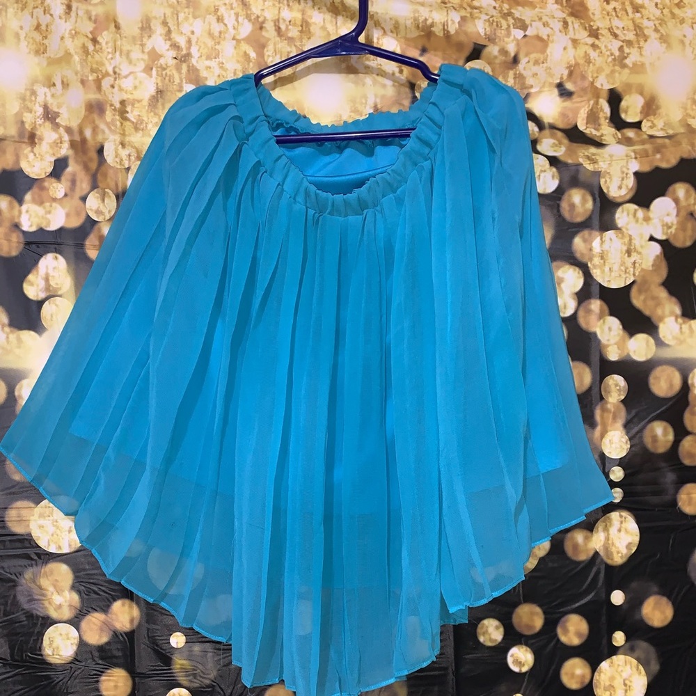 Teal skirt